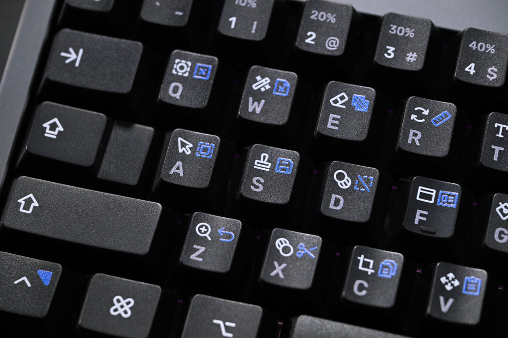Adobe Photoshop Shortcut Keycap Set