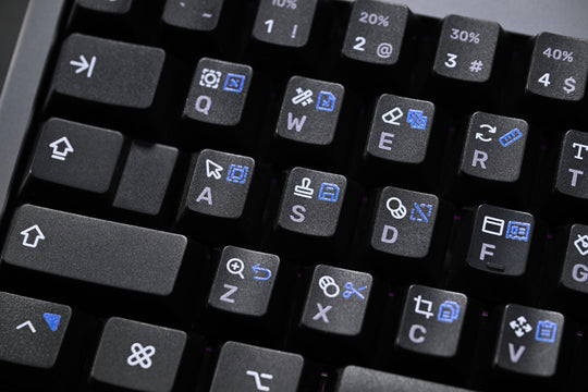 Adobe Photoshop Shortcut Keycap Set