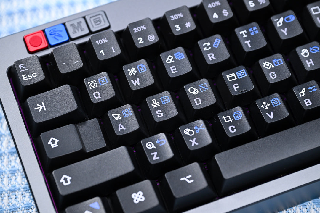 Adobe Photoshop Shortcut Keycap Set