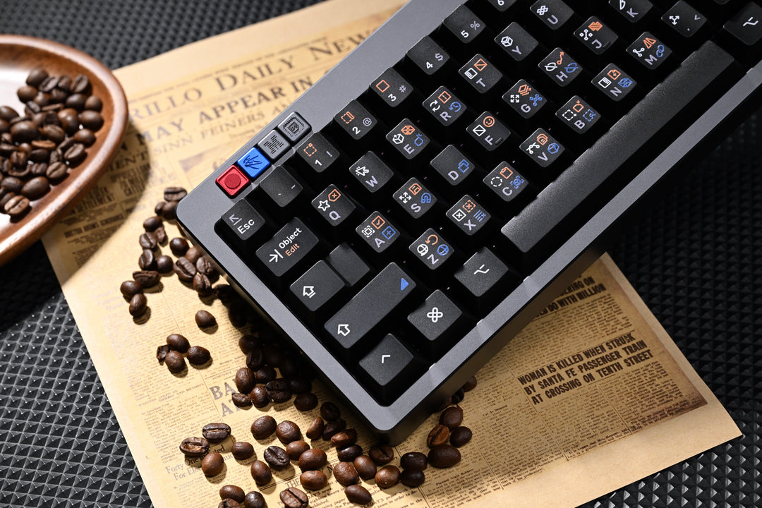 Blender Shortcut Keycap Set