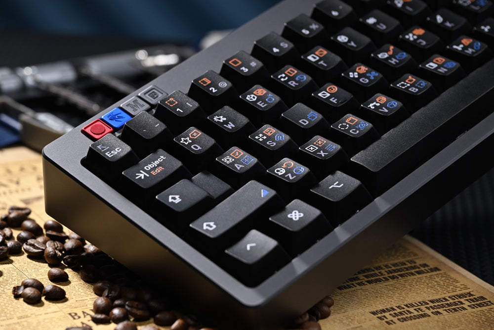 Blender Shortcut Keycap Set