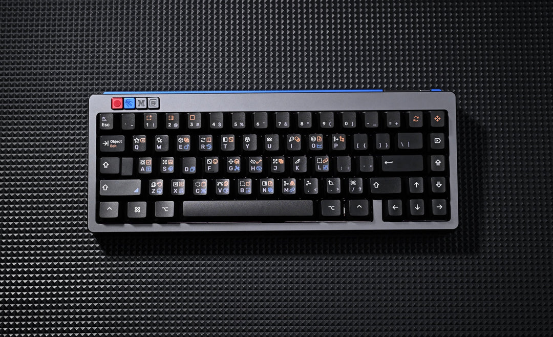 Blender Shortcut Keycap Set