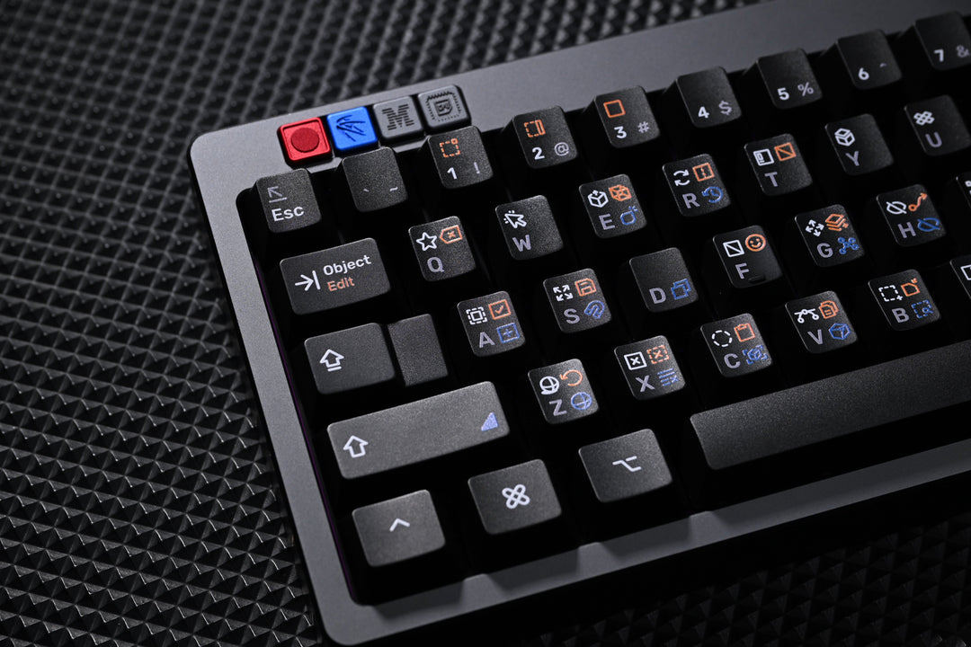 Blender Shortcut Keycap Set