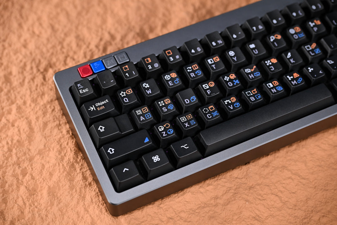 Blender Shortcut Keycap Set